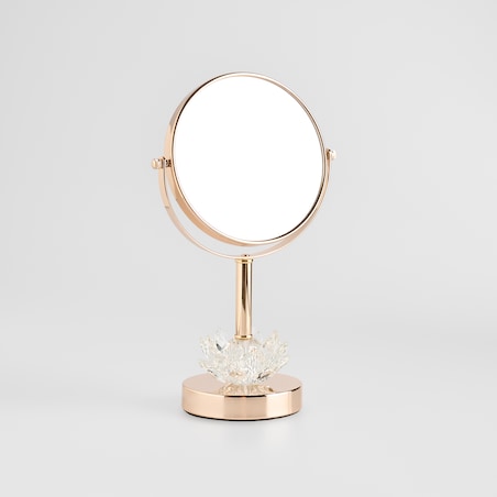 Lustro stojące Cristal shine z motywem kwiatowym