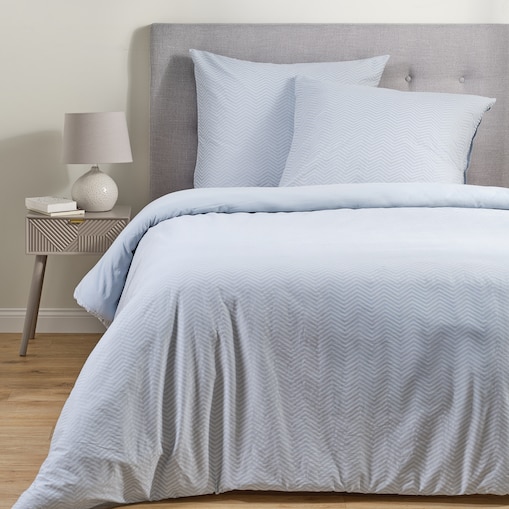 Pościel z bawełny satynowej Samjon 160x200 cm z motywem geometrycznym