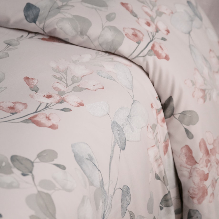 Pościel Z Mikrofibry Debi 200x220 cm z wzorem kwiatowym