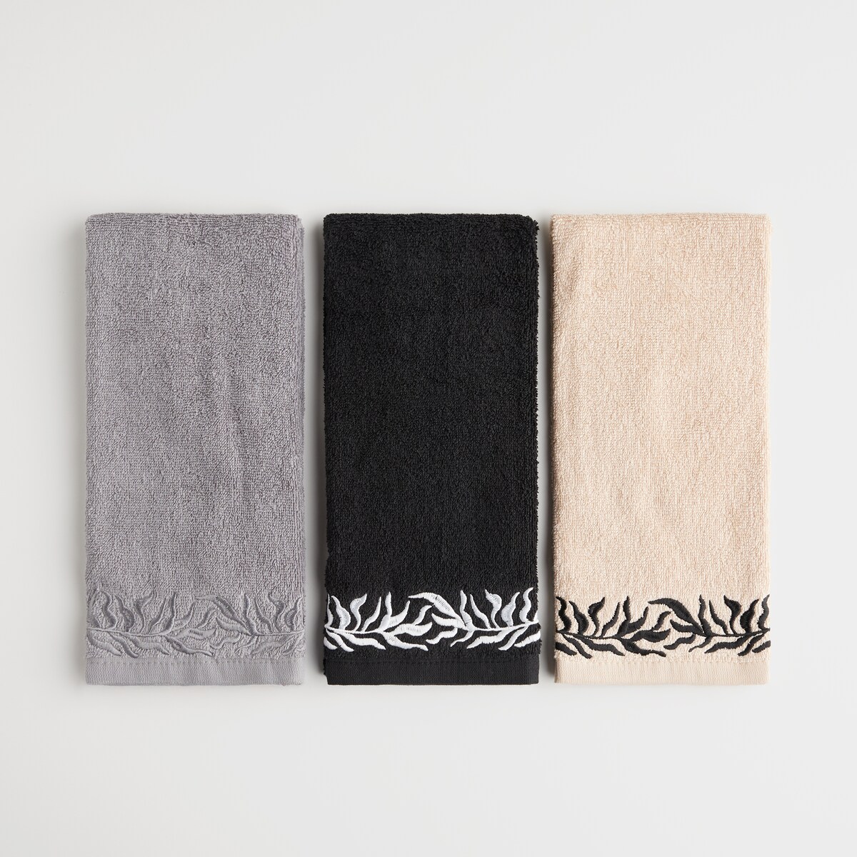 Ręcznik Kuchenny Kamea 40x60 cm z motywem roślinnym