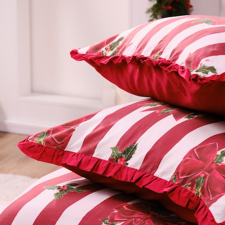 Komplet pościeli z bawełny satynowej Bowtio 160x200 cm z 2 poszewkami 70x80