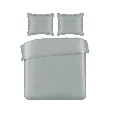 Pościel satynowa z mikrofibry Lobelia 200x220 cm