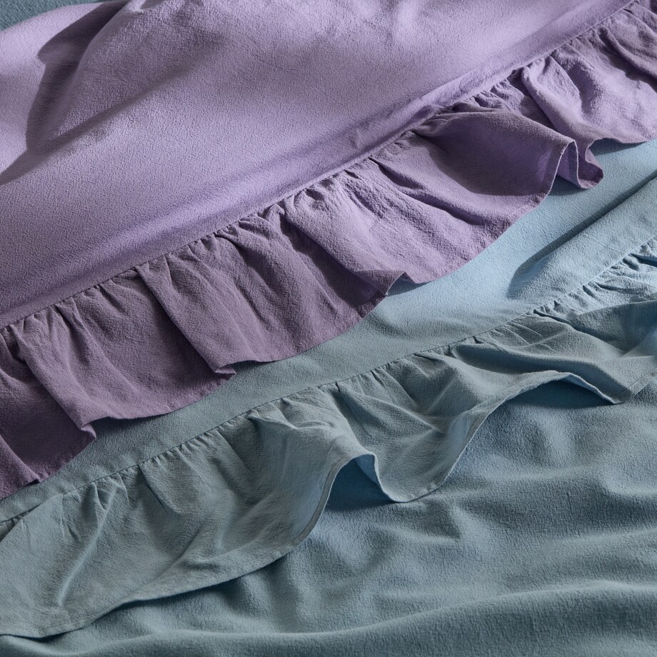 Pościel Bawełniana Falbines 200x220 cm