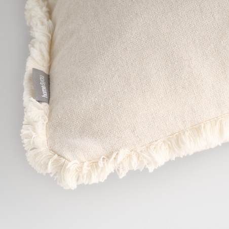 Poszewka Haftowana Patka 45x45 cm z motywem kwiatowym