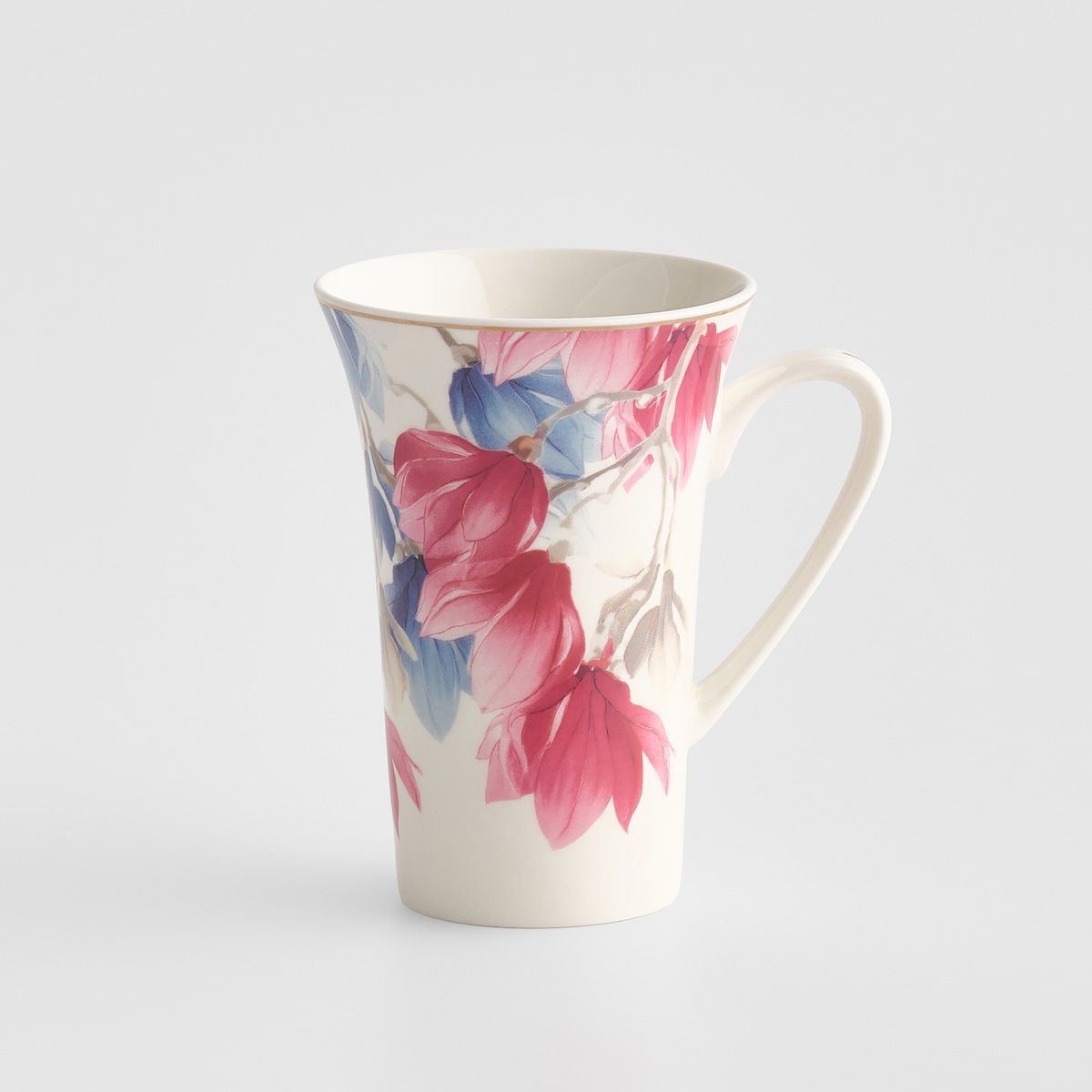 Kubek Fladis z motywem kwiatowym