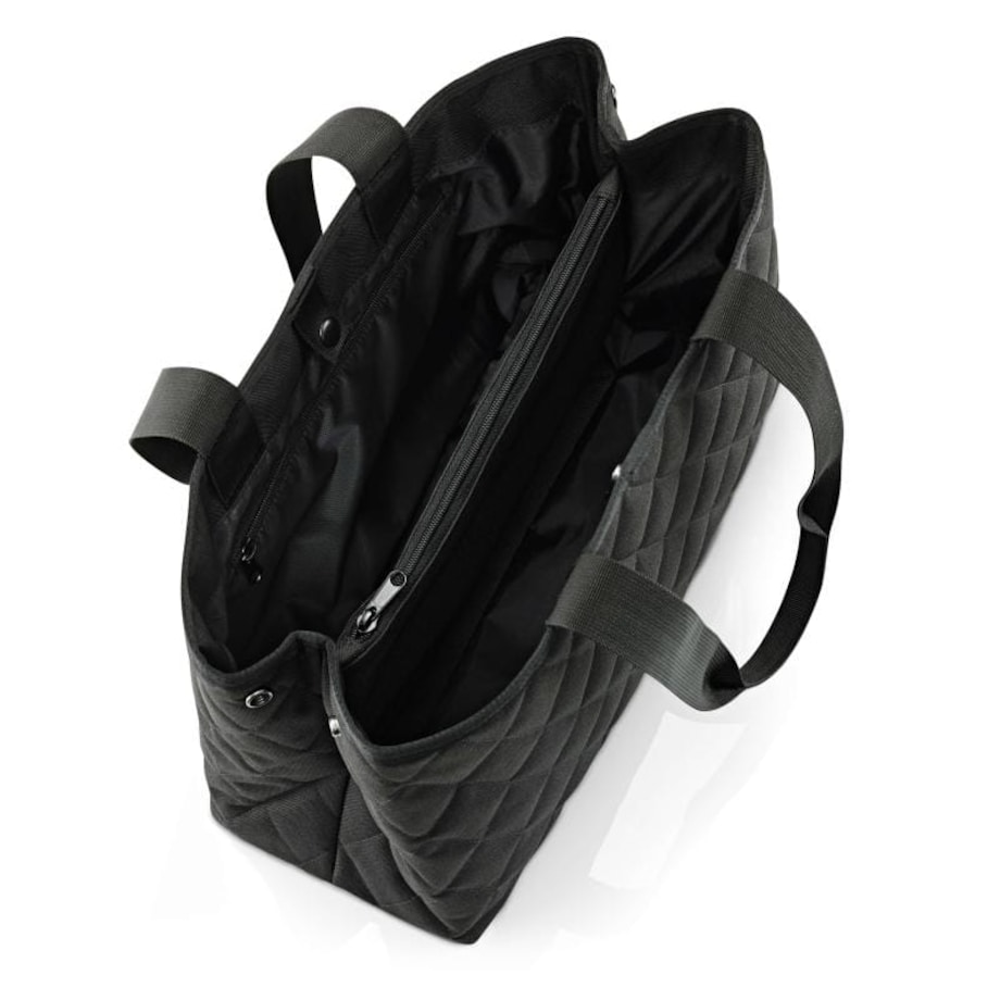Torba classic shopper l rhombus black, 12 l