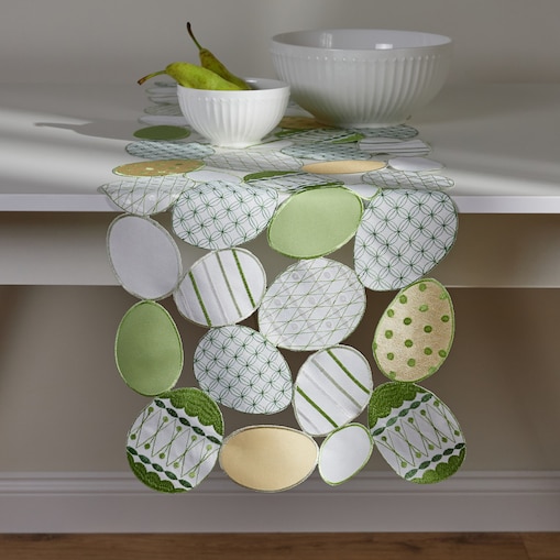 Bieżnik Haftowany Egio 35x180 cm