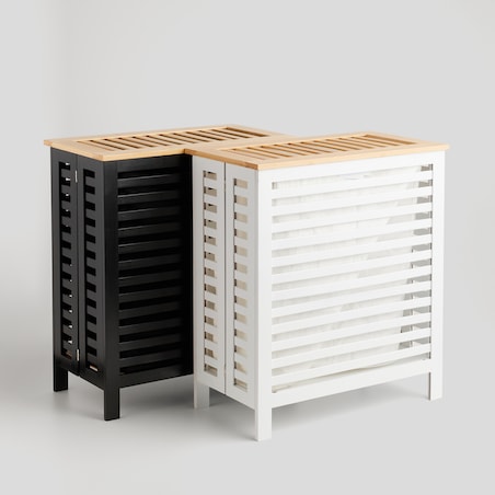 Kosz Na Pranie Woody 53.5x29.5 cm