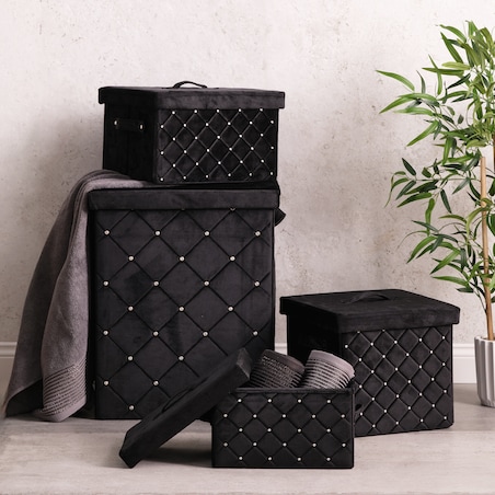 Kosz Na Pranie Diamante 45x35 cm