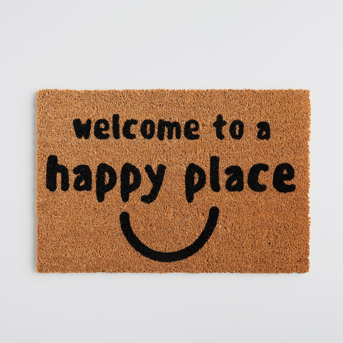 Wycieraczka Happy 40x60 cm z napisami