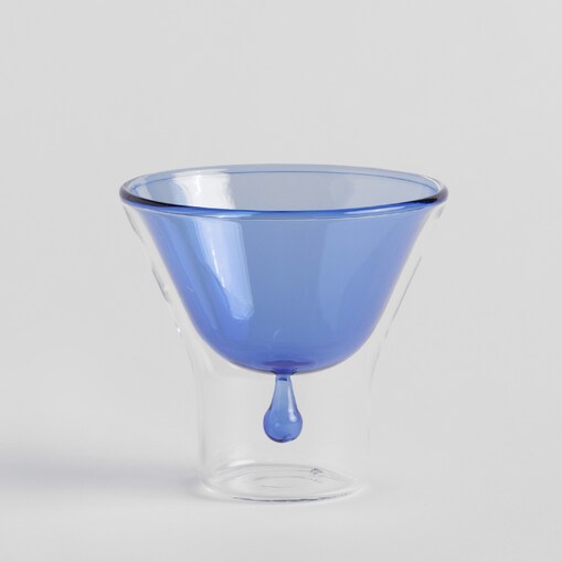 Szklanka Droplet ze szkła borokszemowego