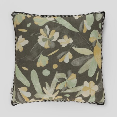 Poszewka Drukowana Carlene 45x45 cm z motywem roślinnym
