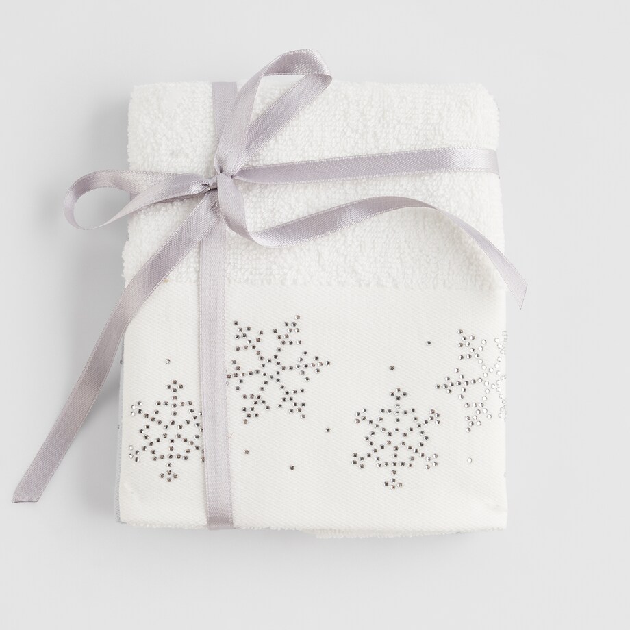 Komplet ręczników dekoracyjnych do twarzy lub rąk 2szt Snowelle 30x50 cm