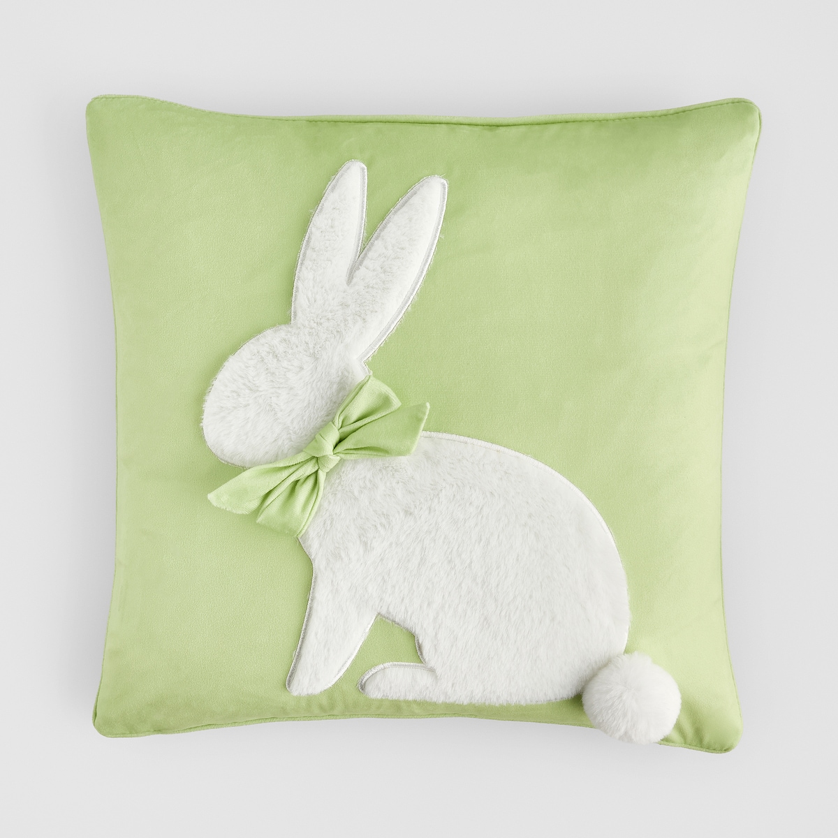 Poszewka Welwetowa Leprisio 45x45 cm z motywem królika