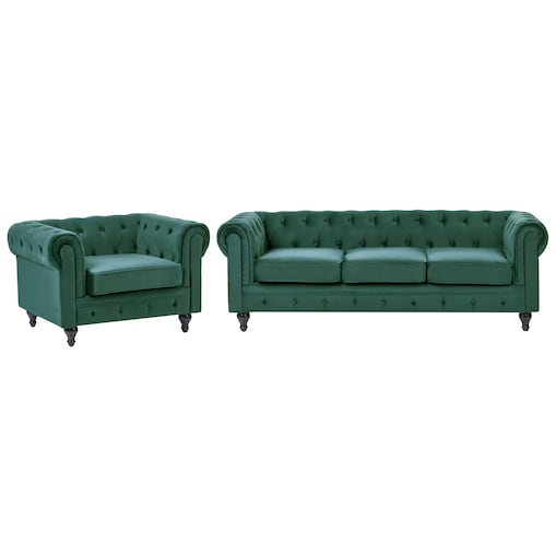 Komplet wypoczynkowy dla 4 osób CHESTERFIELD