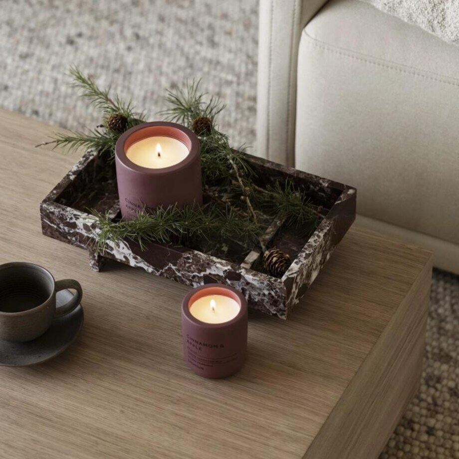 Świeca zapachowa FRAGA, Cinnamon & Apple - Port, 24 h