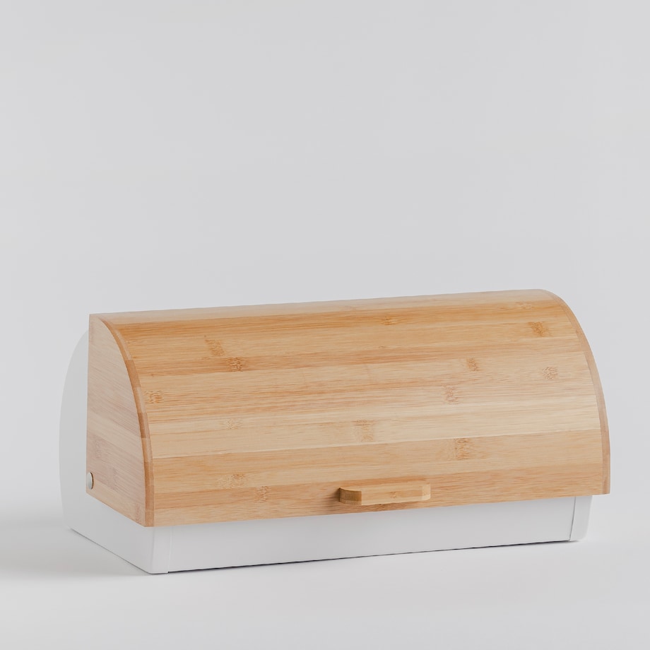 Chlebak z bambusową pokrywą