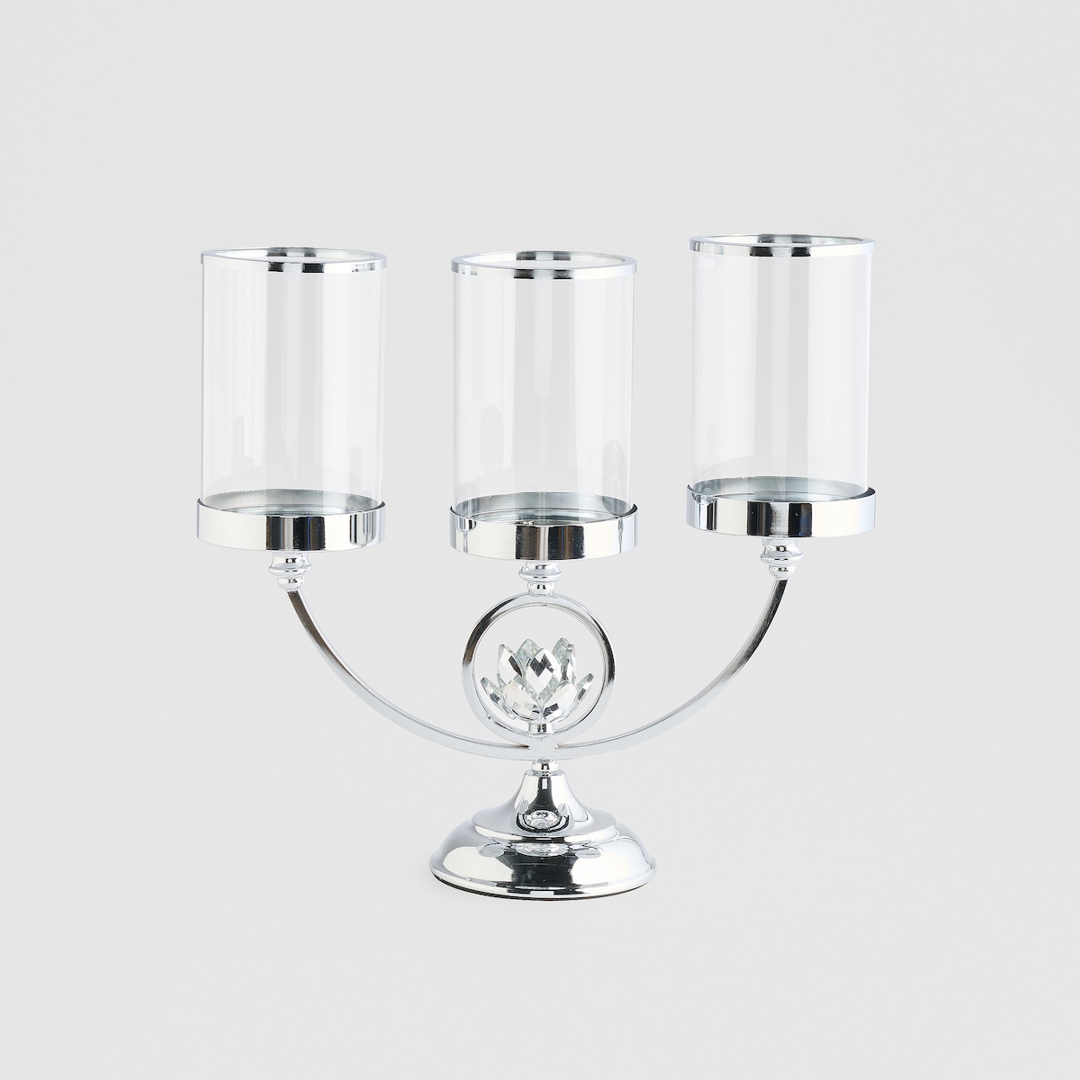 Świecznik potrójny Cristal shine brooche