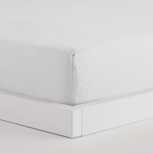 Prześcieradło z Bawełny Satynowej z gumką Satinette 180x200 cm