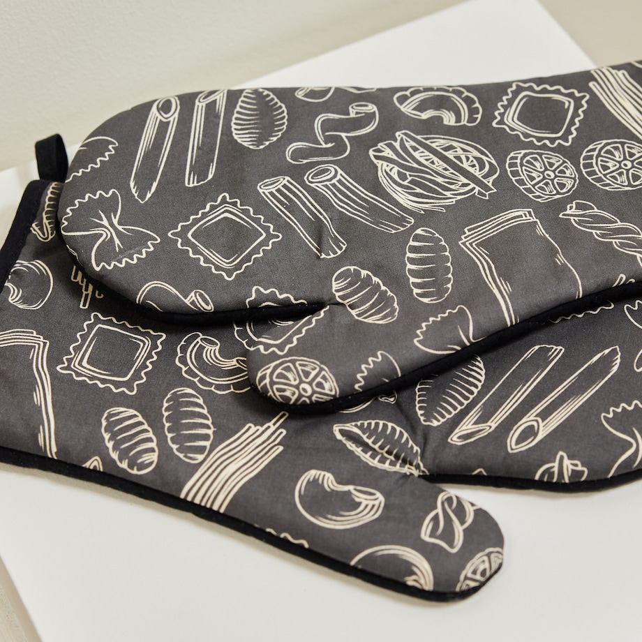 Komplet Rękawic Kuchennych Macaroni 19x30 cm