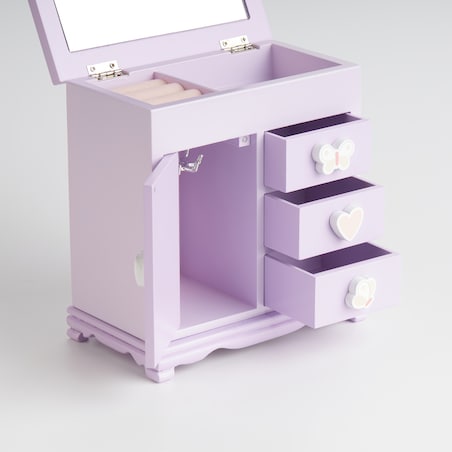 Szkatułka Na Biżuterię Betty 18x10 cm z motywem zwierzęcym