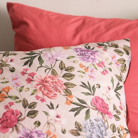 Pościel Bawełniana Tenebrosa 200x220 cm z motywem kwiatowym