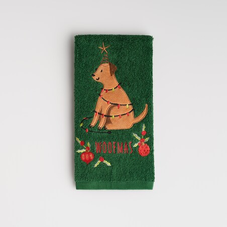 Ręcznik Kuchenny Dogimas 37x50 cm z motywem choinki