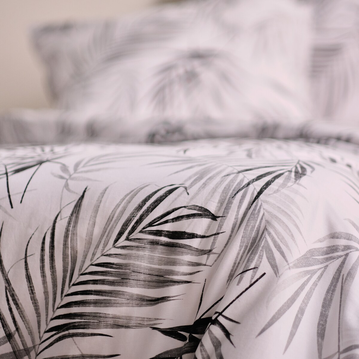 Pościel z bawełny satynowej Palmaso 200x220 cm