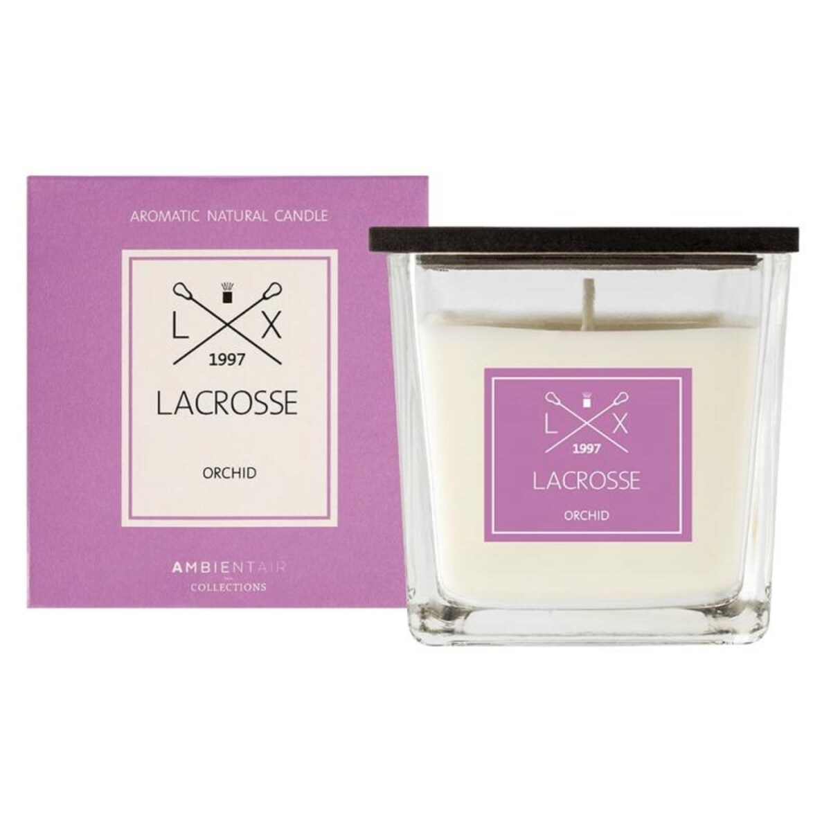 Świeca zapachowa orchid 8x8 cm