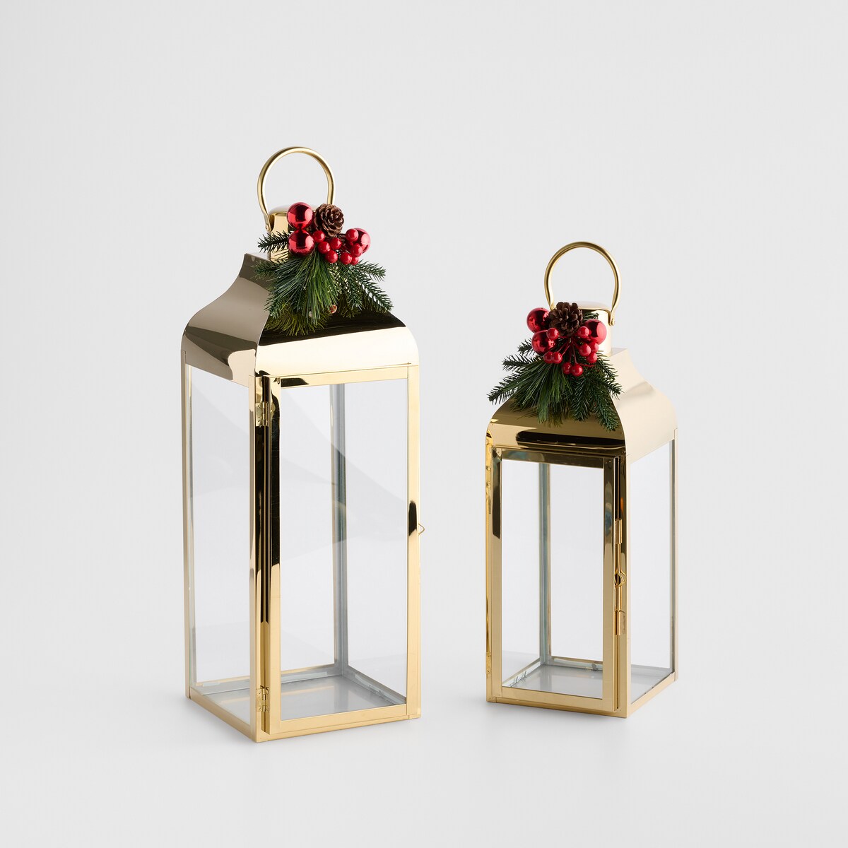 Lampion Shinet z motywem choinki