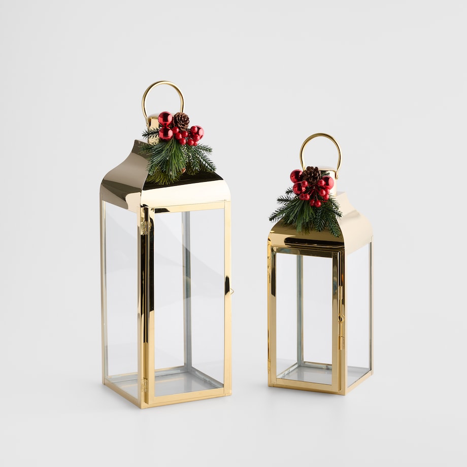 Lampion Shinet z motywem choinki