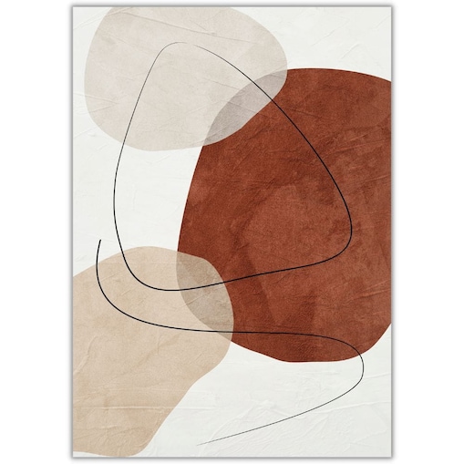 plakat neutral shapes 2 30x40 cm