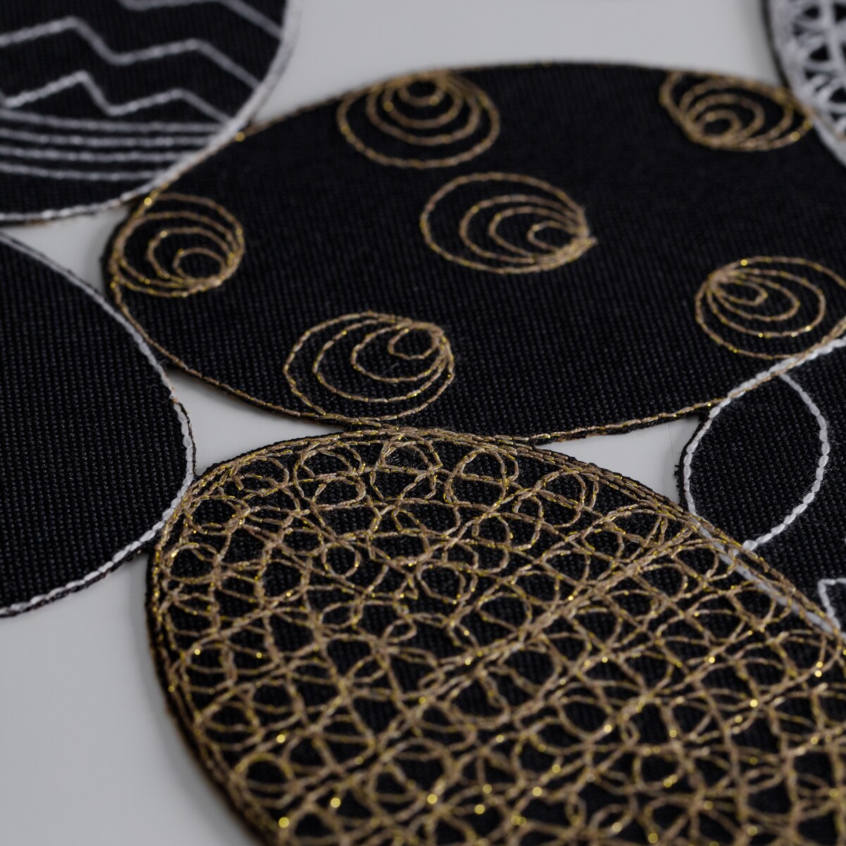 Serweta Scrolly Egg 80x80 cm