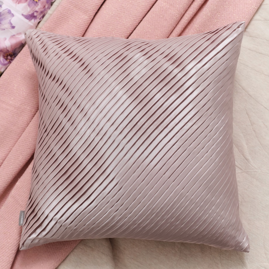 Poszewka satynowa plisowana Darlita 45x45 cm