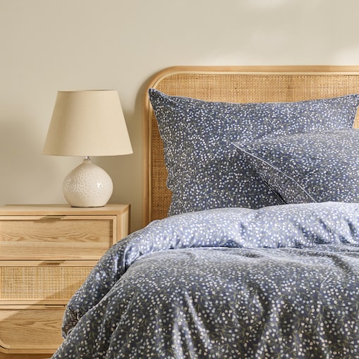 Pościel z bawełny satynowej Crisenta 200x220 cm z motywem kwiatowym