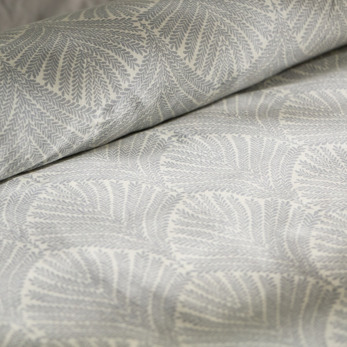 Pościel z bawełny satynowej Dianosa 200x220 cm z motywem liściastym