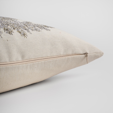 Poszewka Żakardowa Holis 45x45 cm z motywem choinki