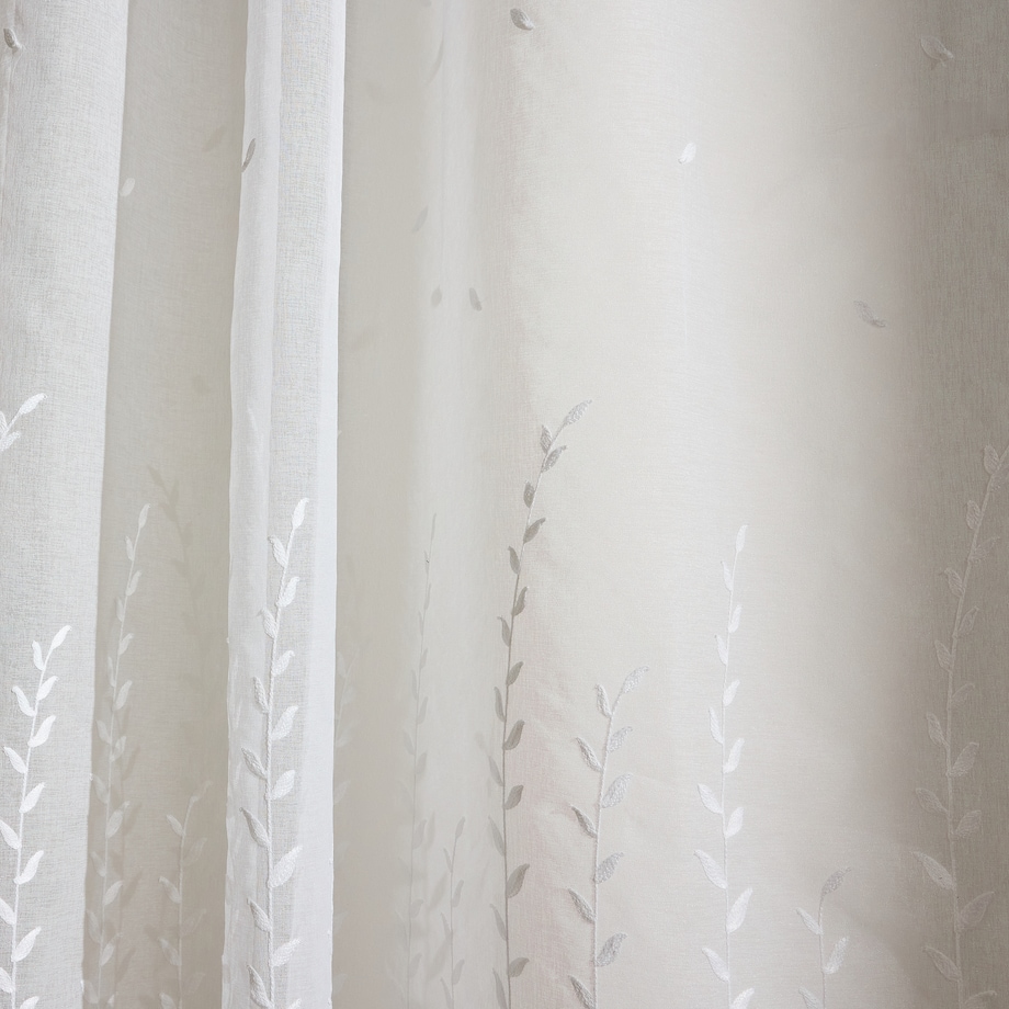 Firana haftowana Phyllia 140x250 cm
