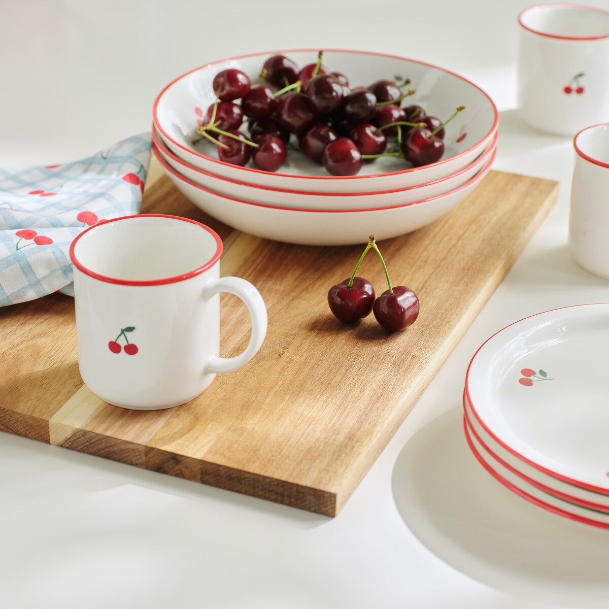 Talerz Deserowy Cherries