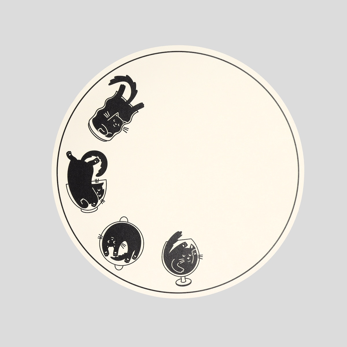 Podkładka dekoracyjna z kotem Sirin z motywem zwierzęcym