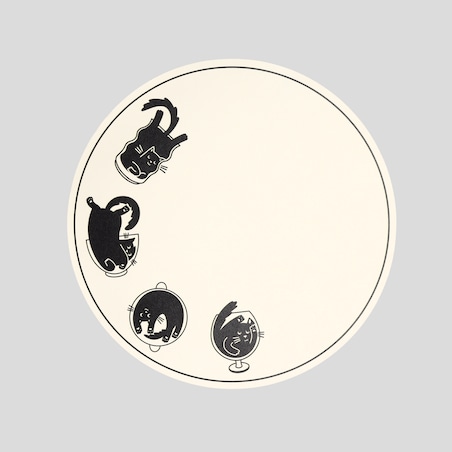 Podkładka dekoracyjna z kotem Sirin z motywem zwierzęcym