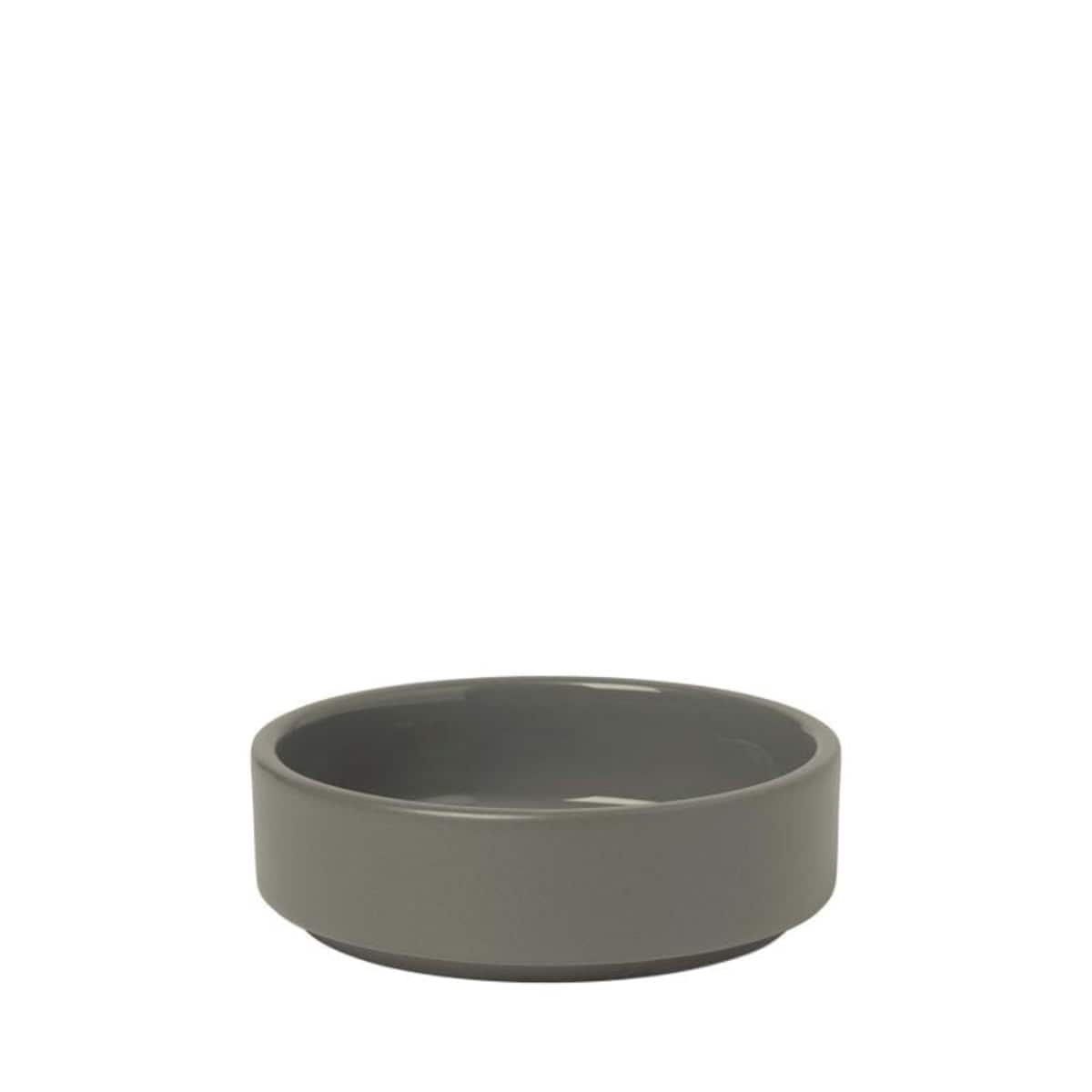 Miseczka PILAR Pewter - ceramika, 10x3 cm