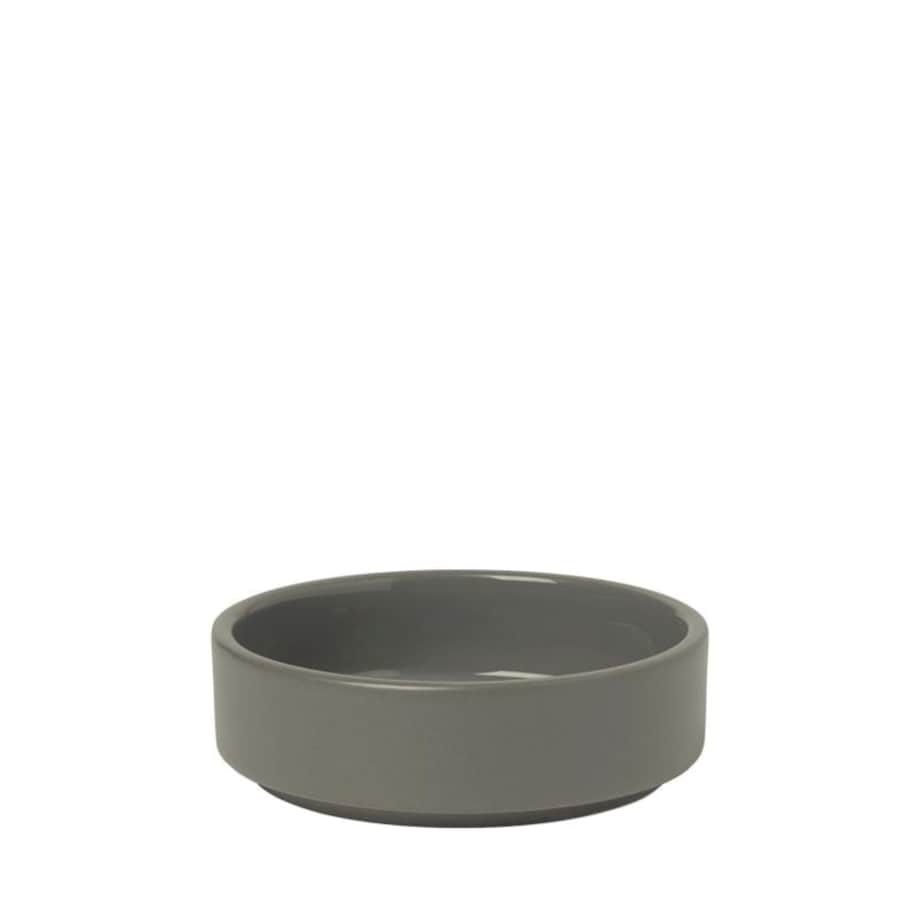 Miseczka PILAR Pewter - ceramika, 10x3 cm