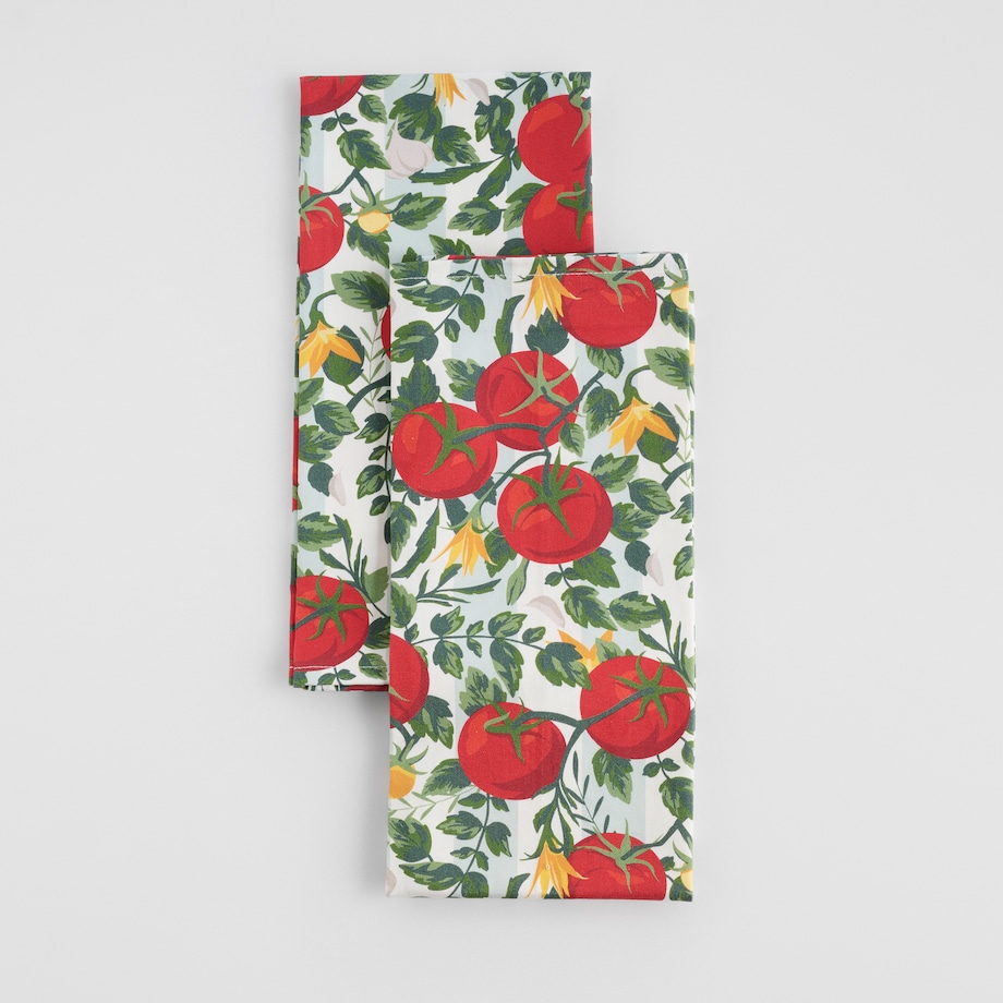 Komplet Ścierek Tobasi 45x65 cm z motywem warzyw