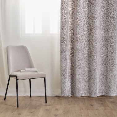 Zasłona Żakardowa Ecleire 140x280 cm z motywem arabeski