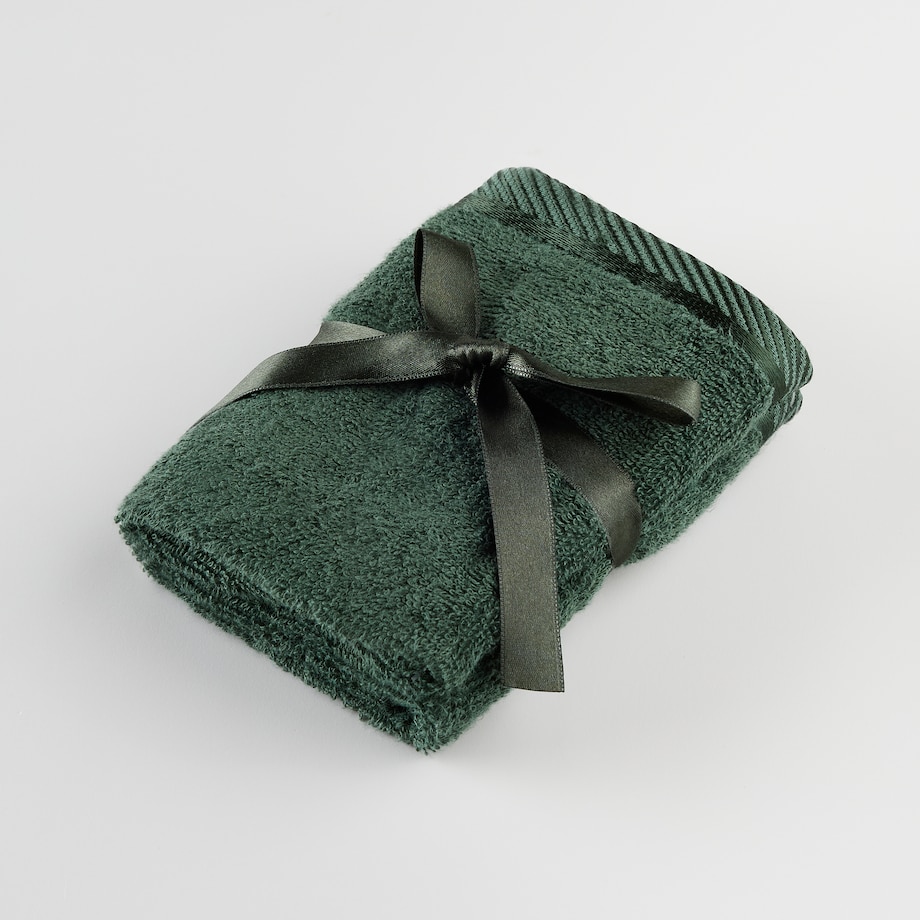 Komplet 2 szt. ręczników do twarzy lub do rąk Bambo 30x30 cm