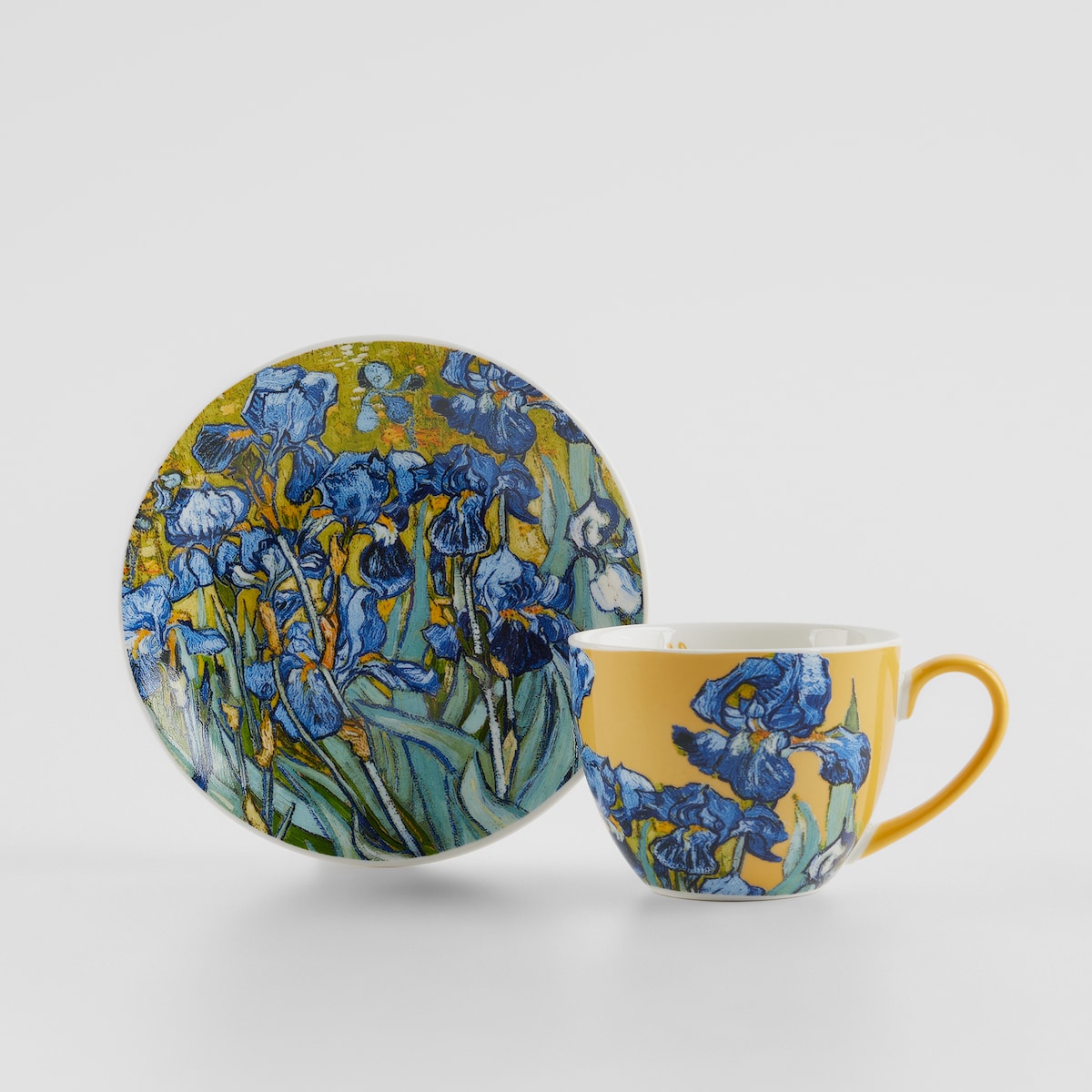 Filiżanka Ze Spodkiem Irises