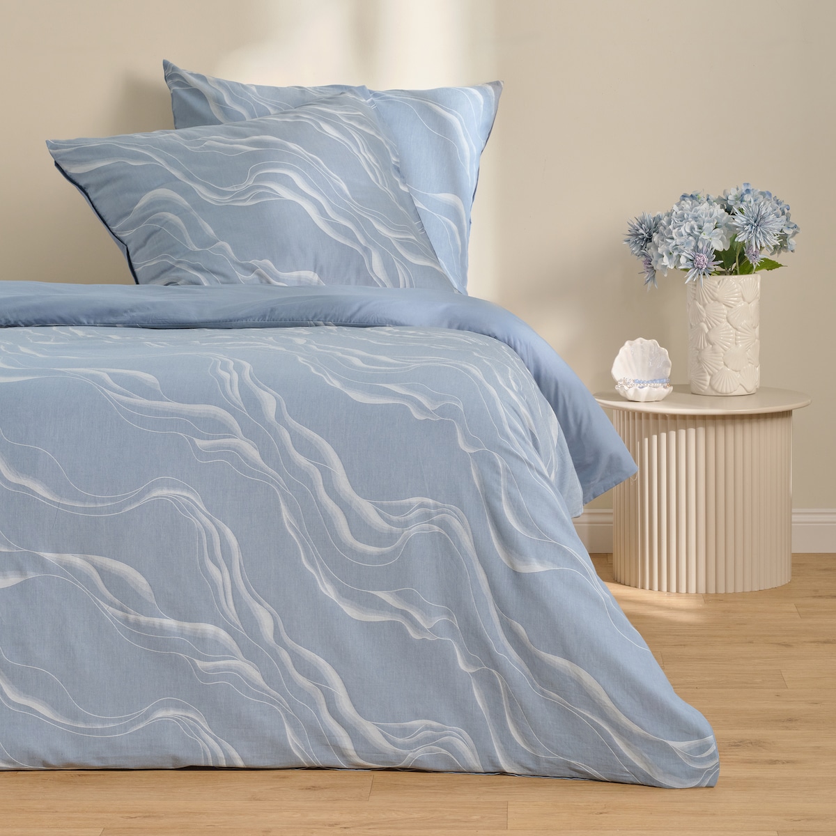 Komplet pościeli żakardowej Azas 200x220 cm z 2 poszewkami 70x80