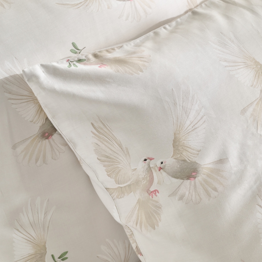 Pościel z bawełny satynowej Dovite 160x200 cm z motywem zwierzęcym