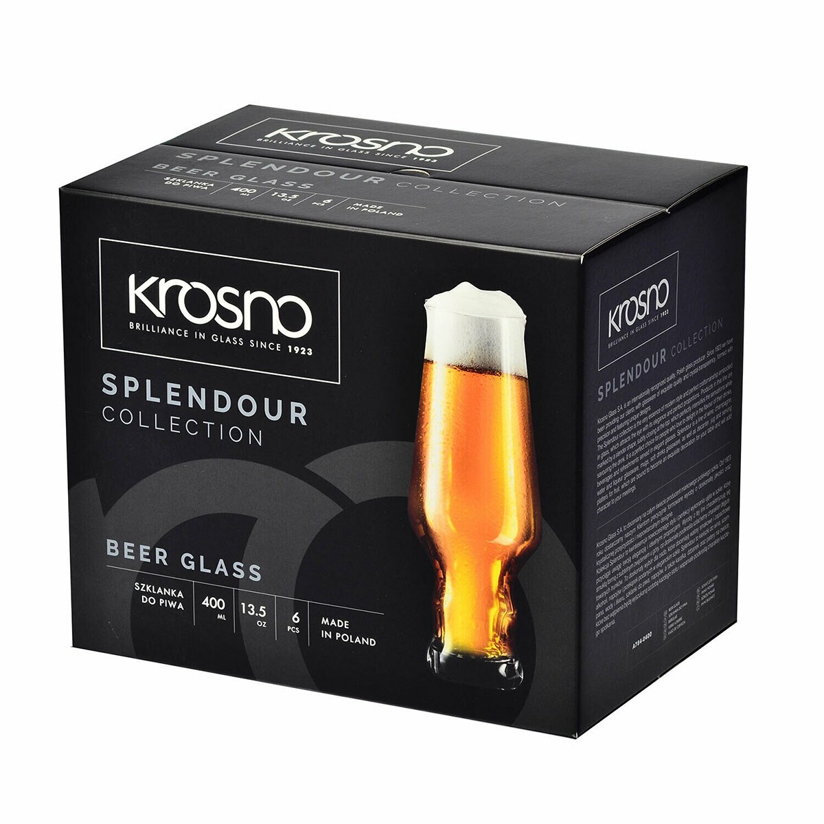 Komplet Szklanek Splendour ipa premium